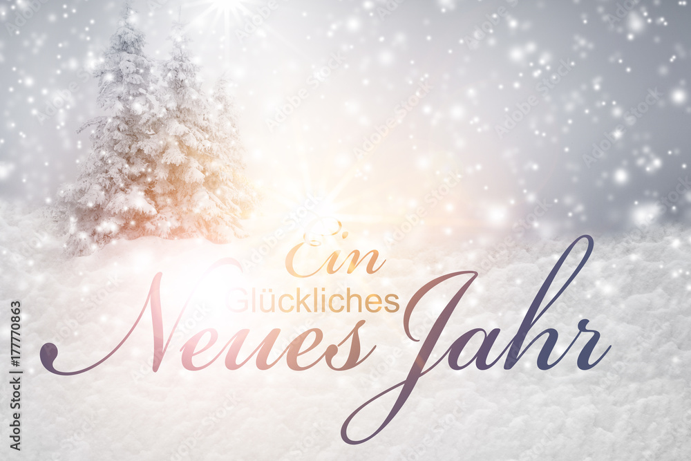 Neujahrskarte Neujahrskarte