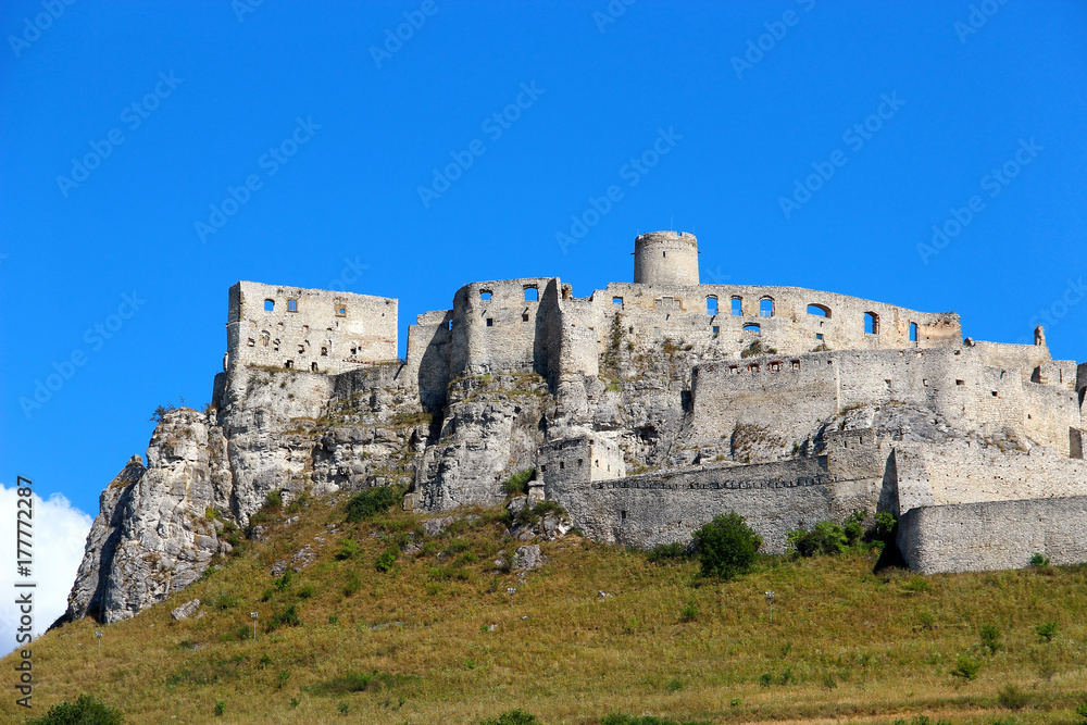 Ruins of Spis Castle (Spissky hrad), Slovakia