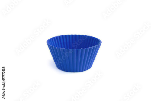 Cupcake container blue