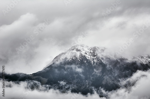 Alps in Clouds