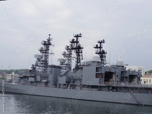 横須賀の軍艦
