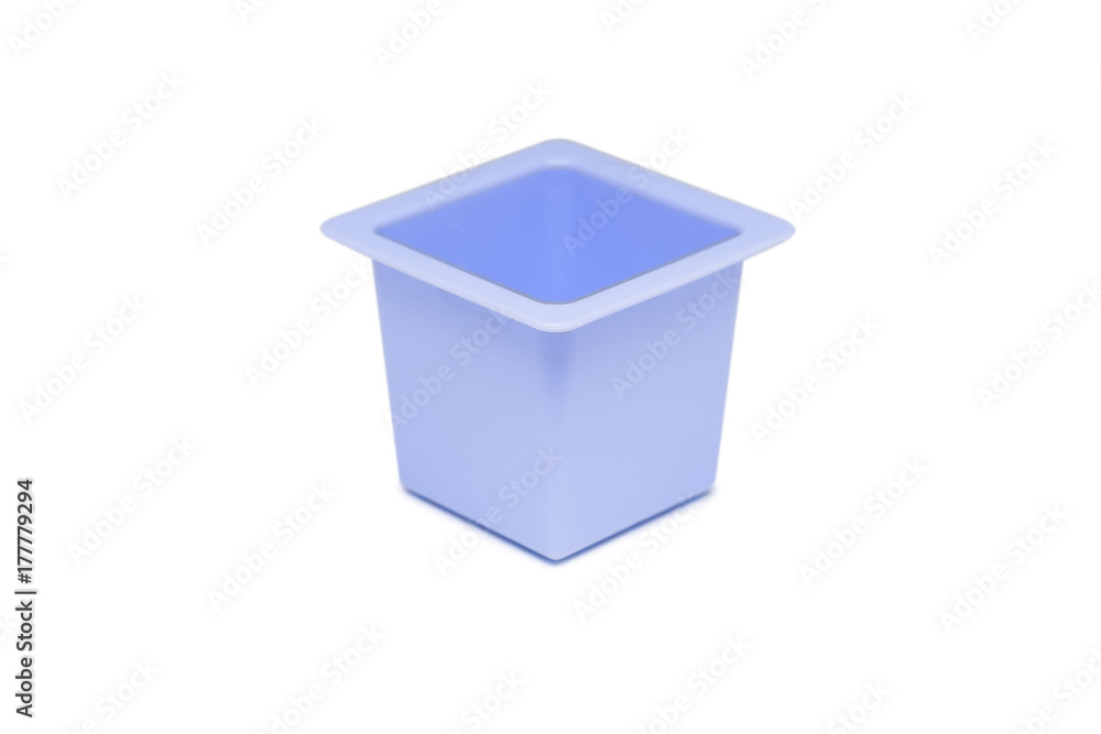 Violet silicone mold isolated Violet silicone mold isolated