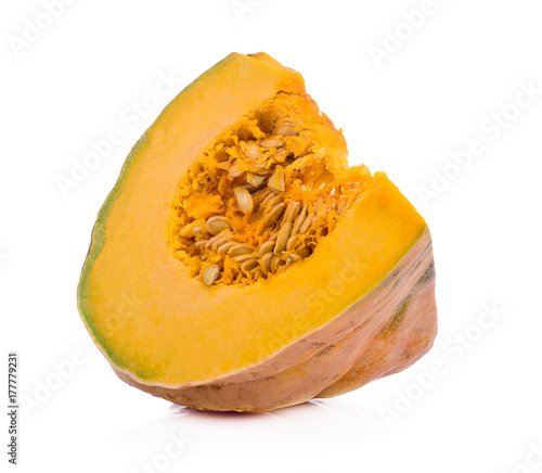  pumpkin isolated on the white background .