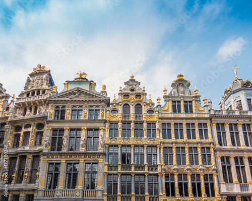 ancient buildings at Brussels, Belgium © ilolab