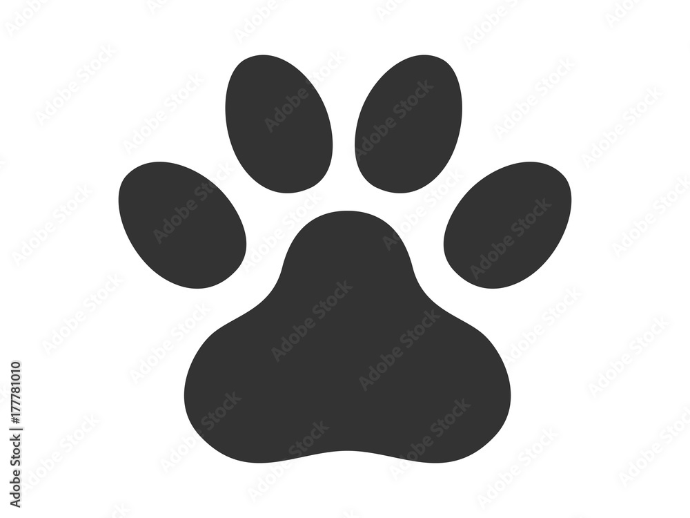 犬の足跡 Stock ベクター Adobe Stock 犬の足跡 Stock ベクター Adobe Stock