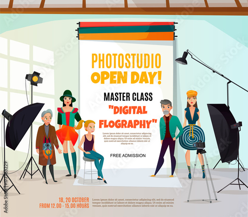 Photo Studio AD Poster 