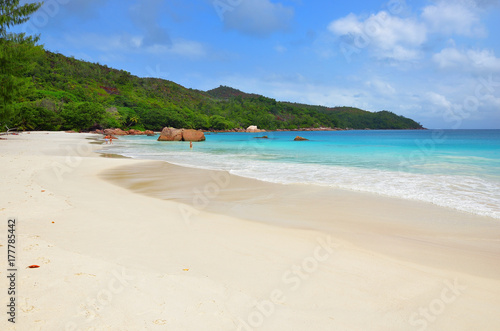 Seychelles islands, Praslin, Anse Lazio