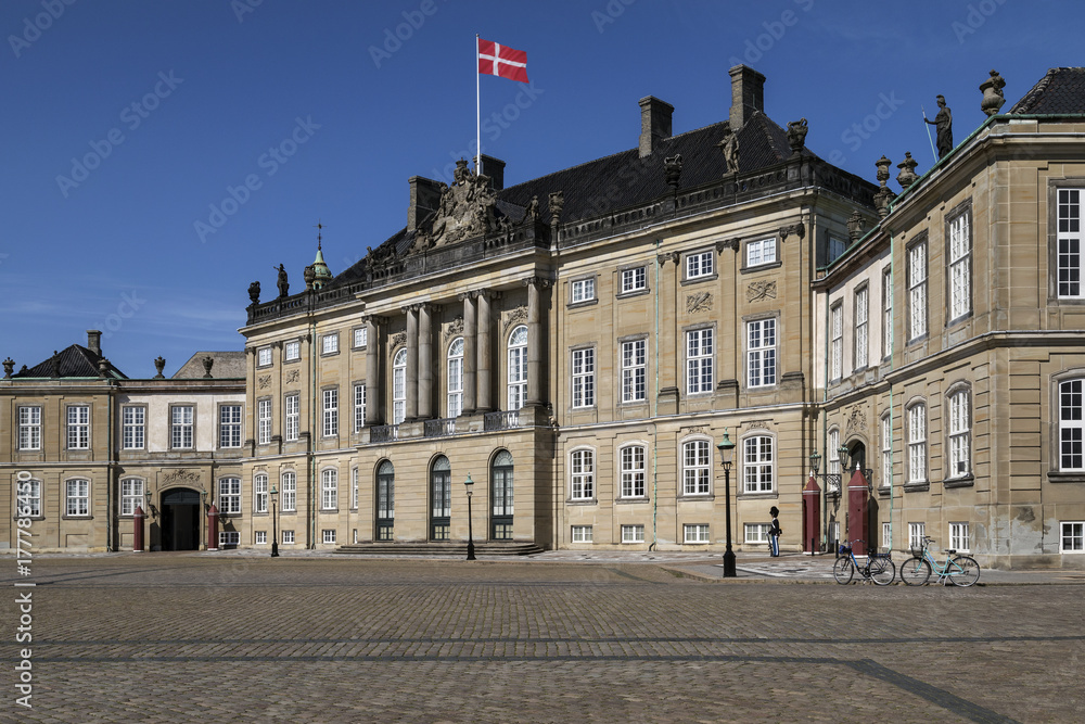 Amalienborg Palace - Copenhagen - Denmark
