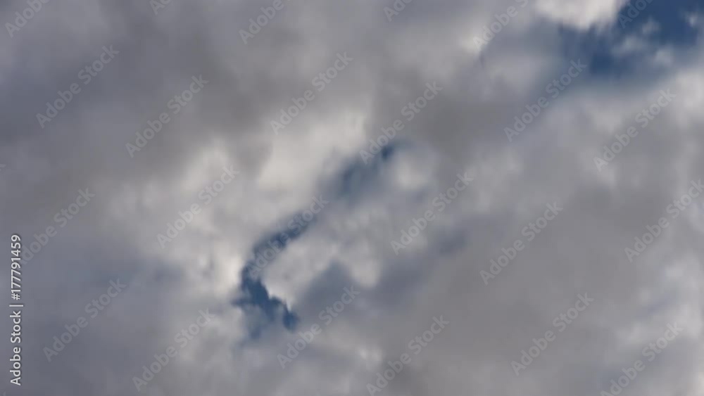 Timelapse of clouds moving in the sky. Daytime, closeup Timelapse of clouds moving in the sky. Daytime, closeup