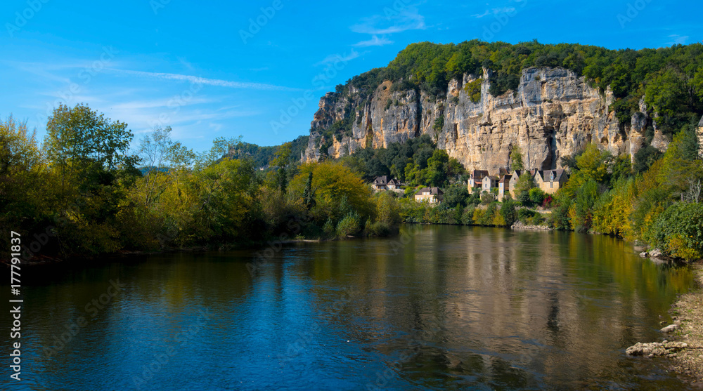 Die Dordogne bei La Roque Gageac