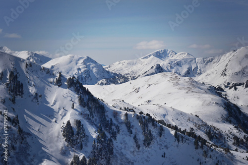 Nock mountains, Turracher Höhe part of the Alps