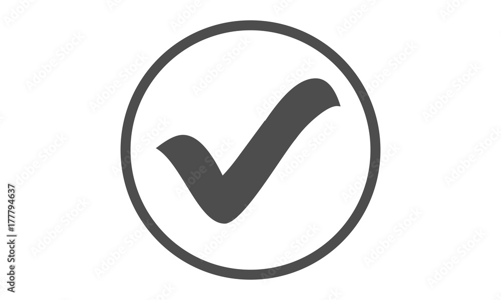 Check Mark Website Element Sign or Icon Design For UI, UX, interface, banner, info graphic Check Mark Website Element Sign or Icon Design For UI, UX, interface, banner, info graphic