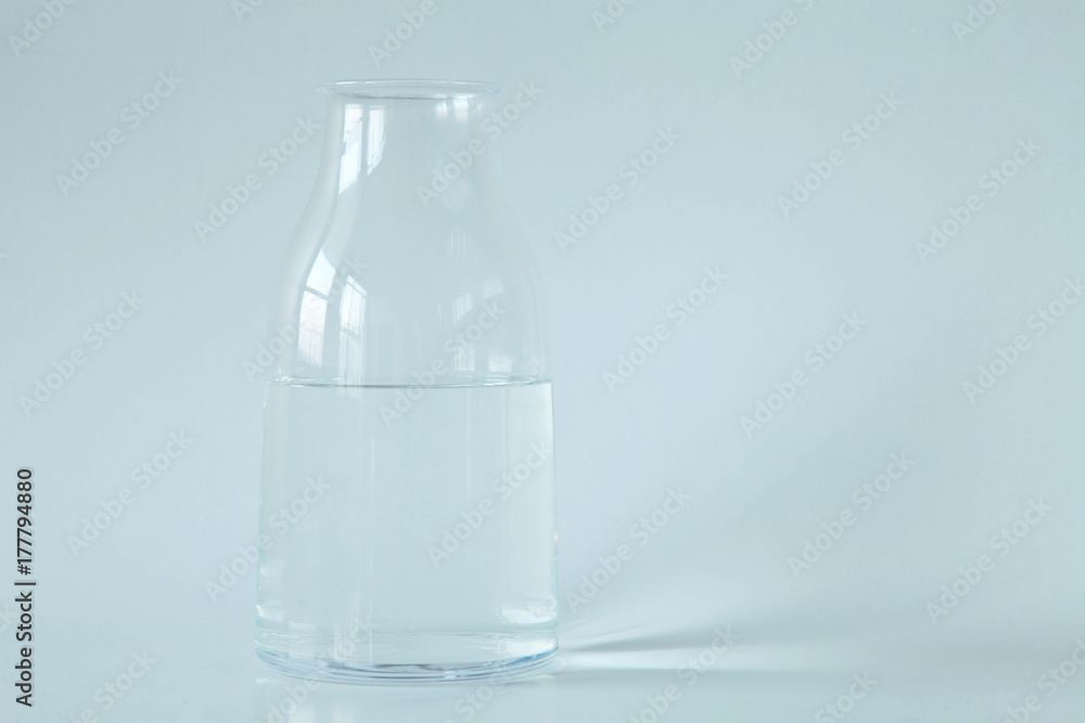 Water isolated on white background Water isolated on white background