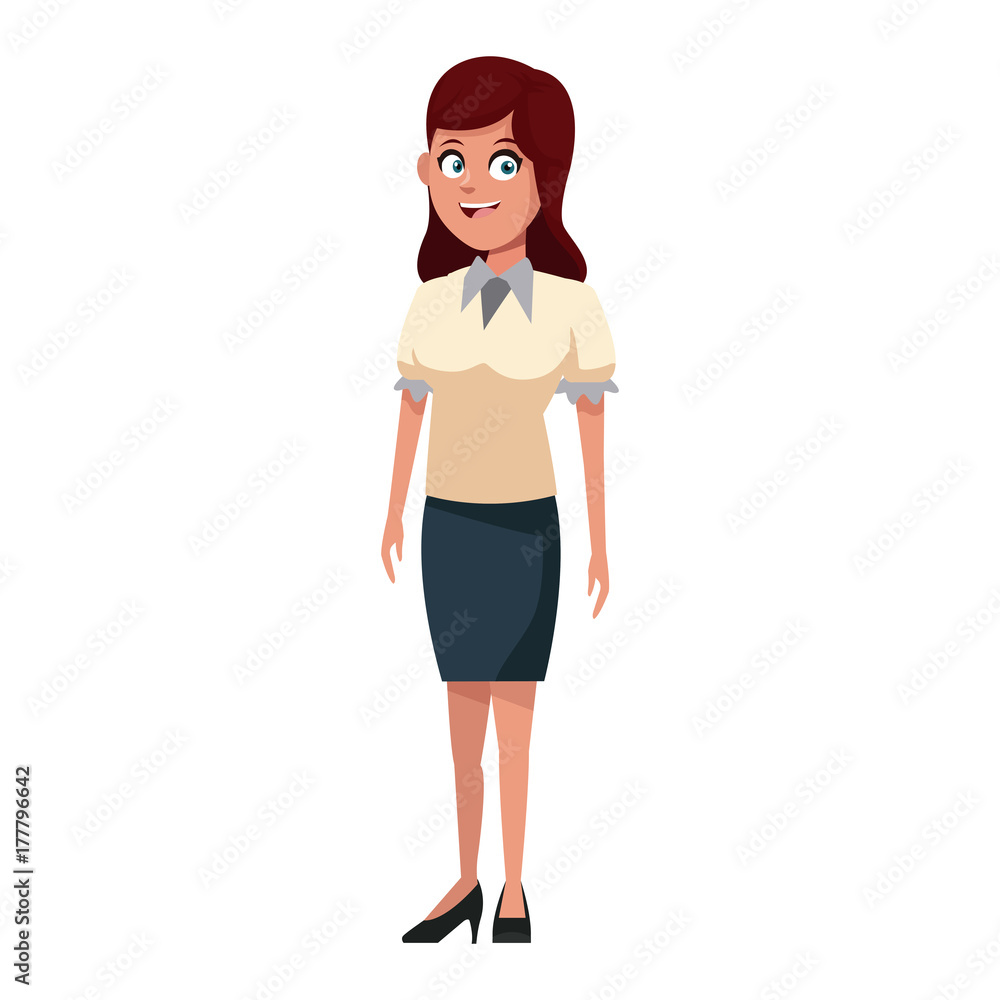 School teacher cartoon icon vector illustration graphic design School teacher cartoon icon vector illustration graphic design