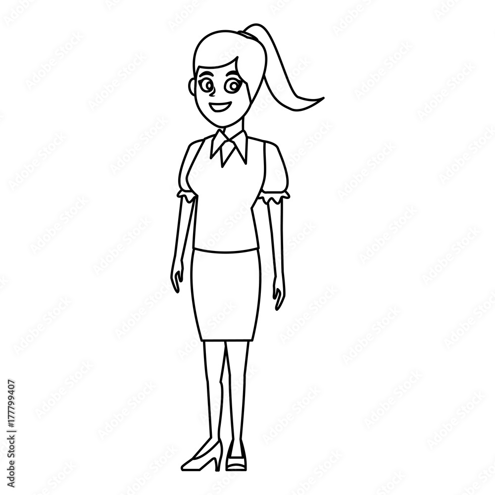 School teacher cartoon icon vector illustration graphic design School teacher cartoon icon vector illustration graphic design