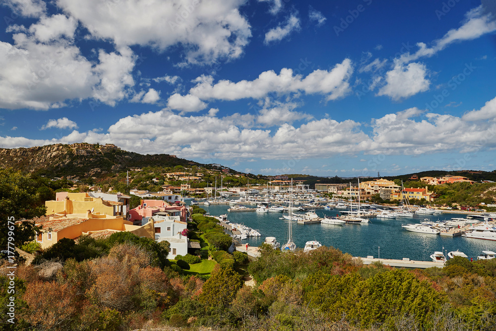 Marina of Porto Cervo, Emerald Coast, Sardinia, Italy