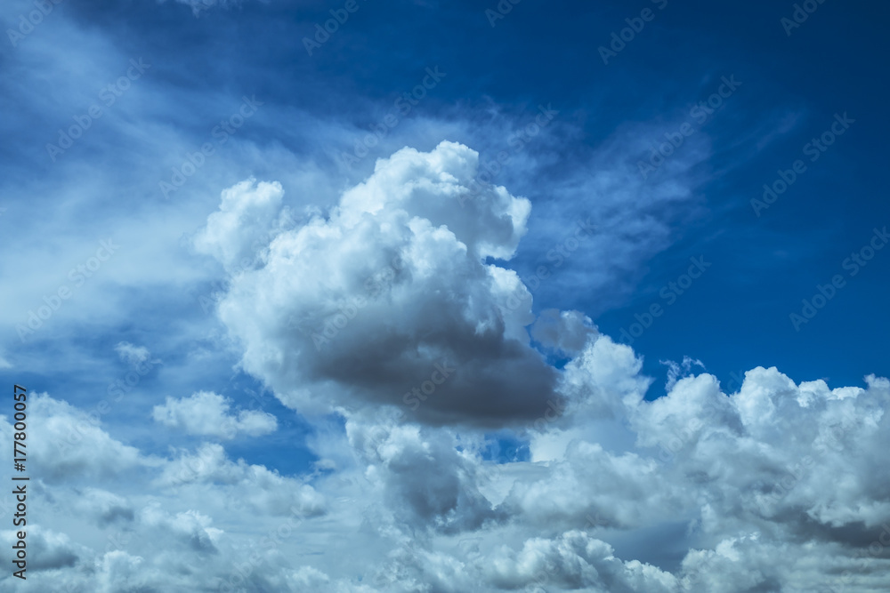Fototapeta premium Wolken, Wolkenstruktur am Himmel