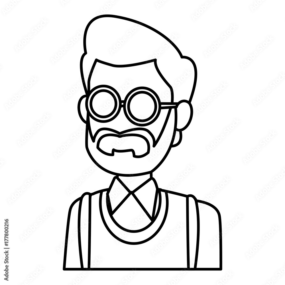 School teacher cartoon icon vector illustration graphic design School teacher cartoon icon vector illustration graphic design