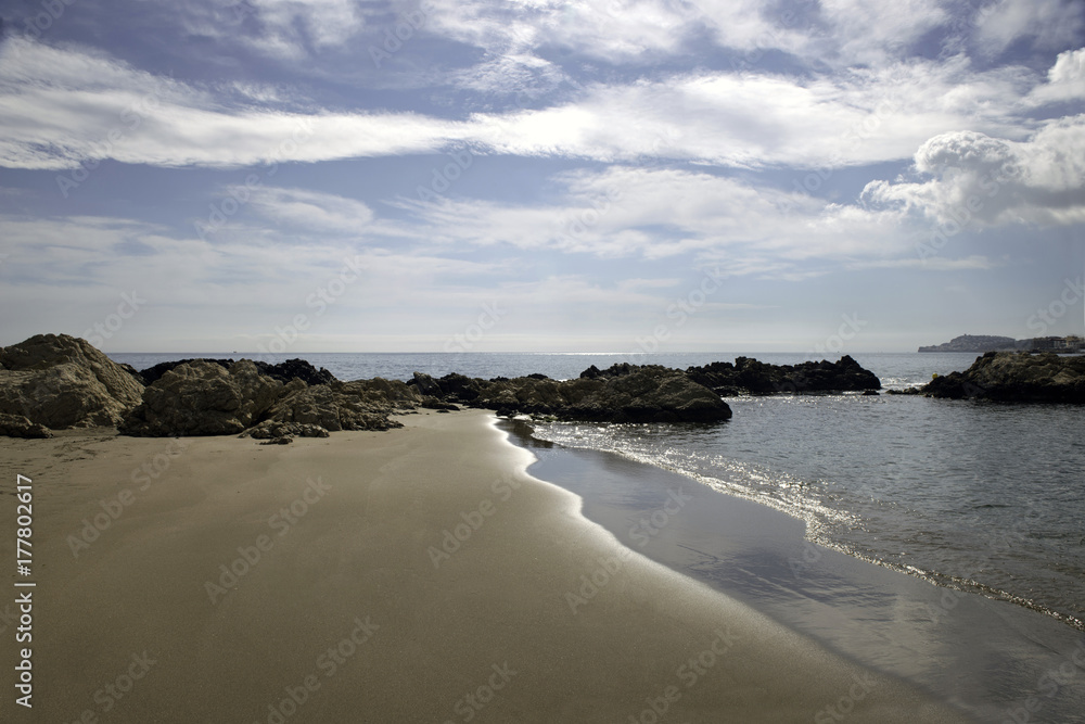 Lonely beach