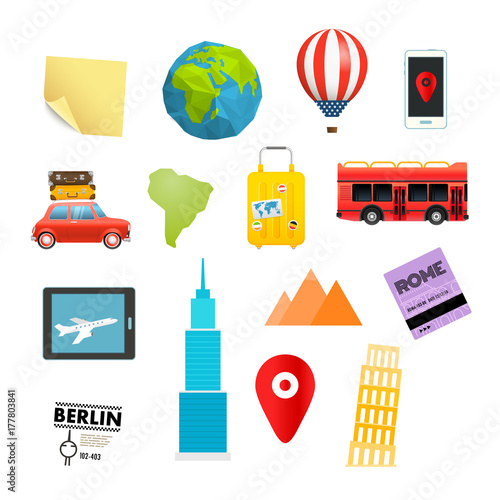 Different web abd mobile messenger stickers. Vector illustration