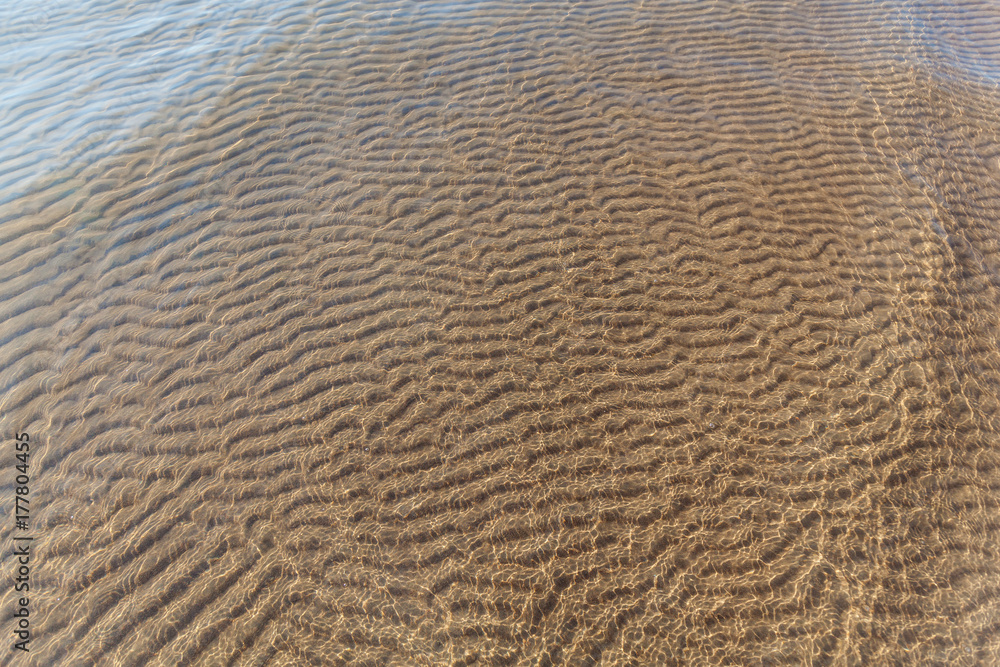 sand under water in nature as background sand under water in nature as background