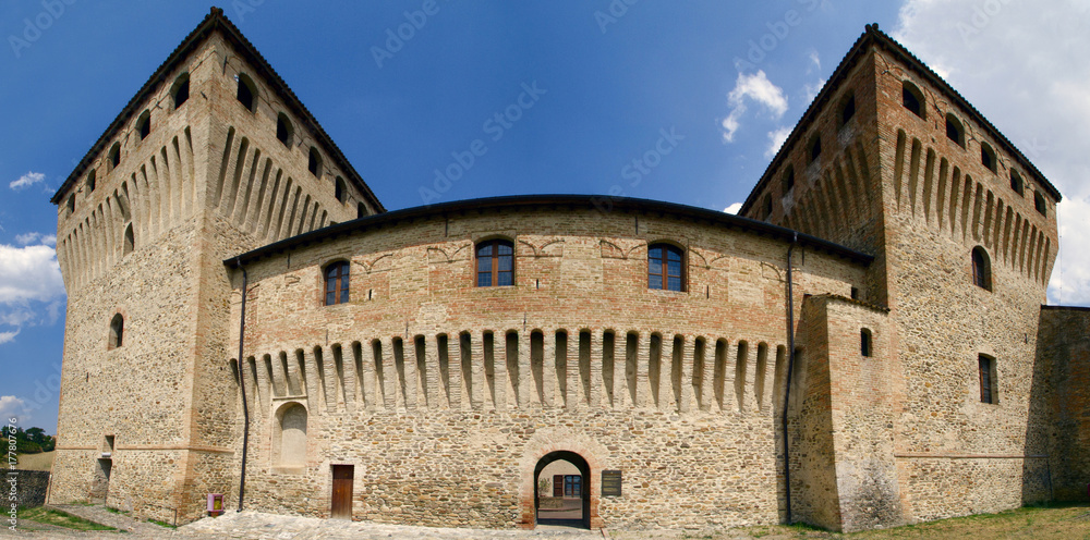 Castello di Torrechiara Castle of Torrechiara Italy