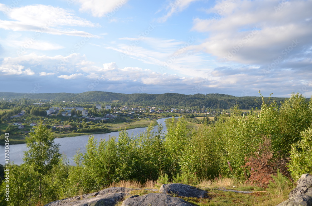 Obraz premium view from the mountain