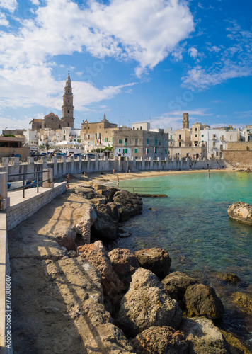 Monopoli (Italy) - A white city on the the sea with port, province of Bari, Apulia region, southern Italy