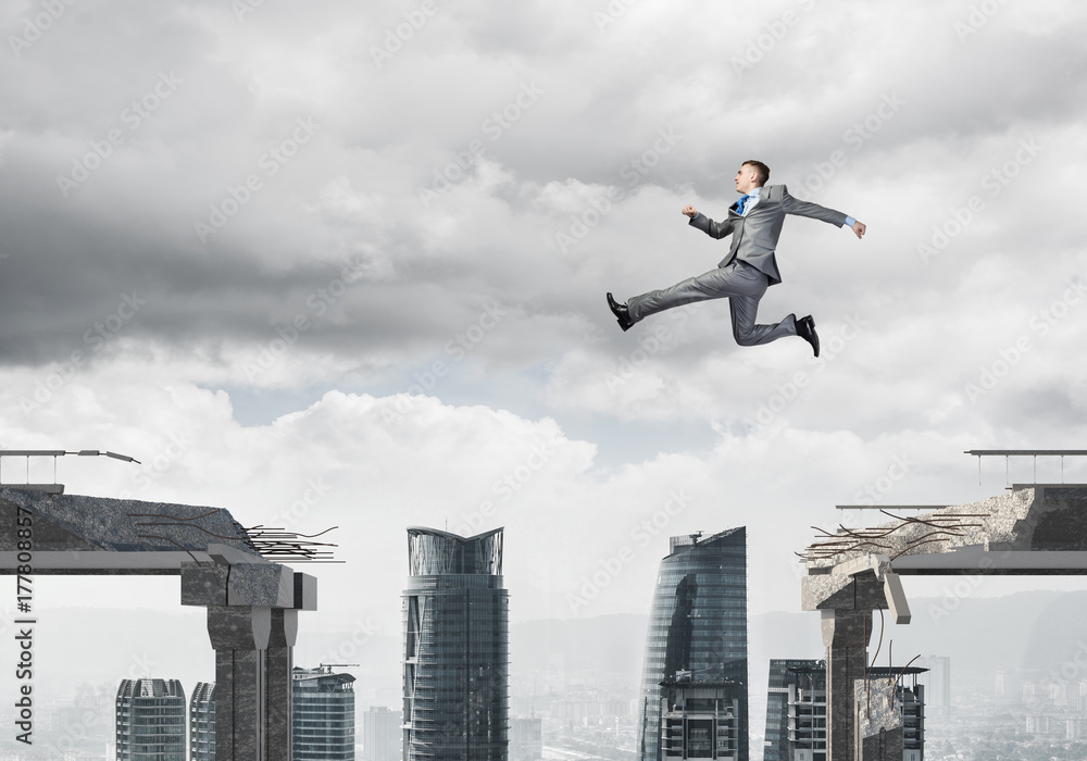 Problem and difficulties overcoming concept. Problem and difficulties overcoming concept.