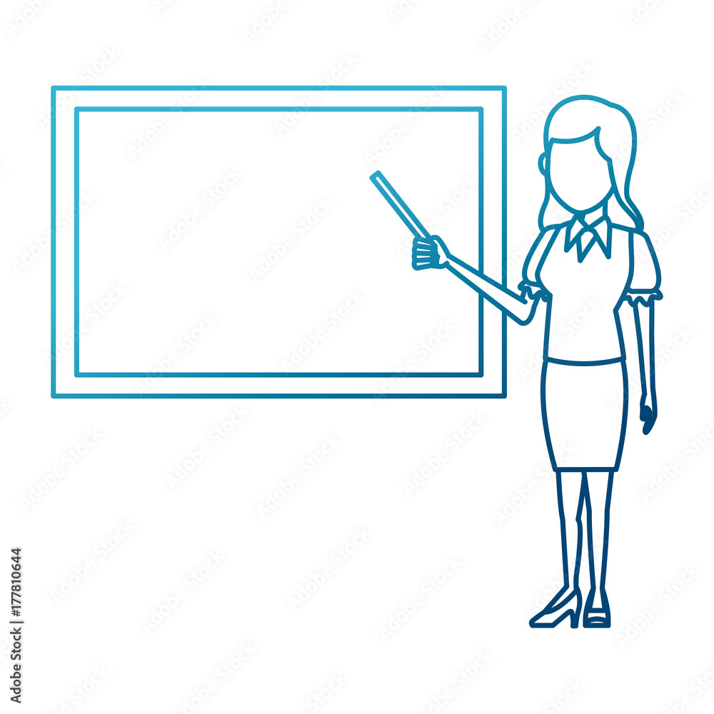 Teacher with blackboard icon vector illustration graphic design Teacher with blackboard icon vector illustration graphic design