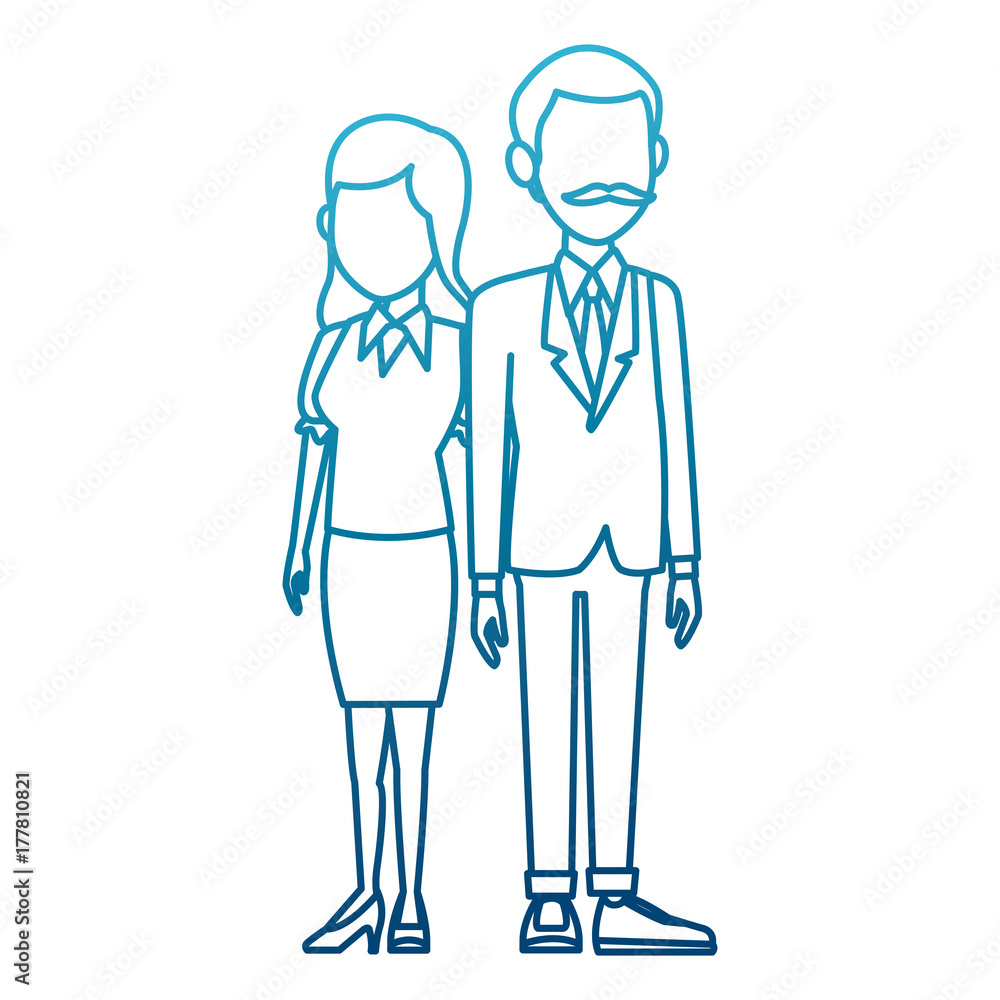 Teachers teamwork couple icon vector illustration graphic design Teachers teamwork couple icon vector illustration graphic design