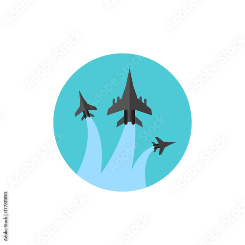 Military Fighter Jets Performance Icon
