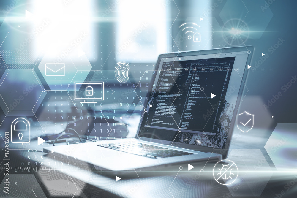 © Adam - Cyber security, laptop, system