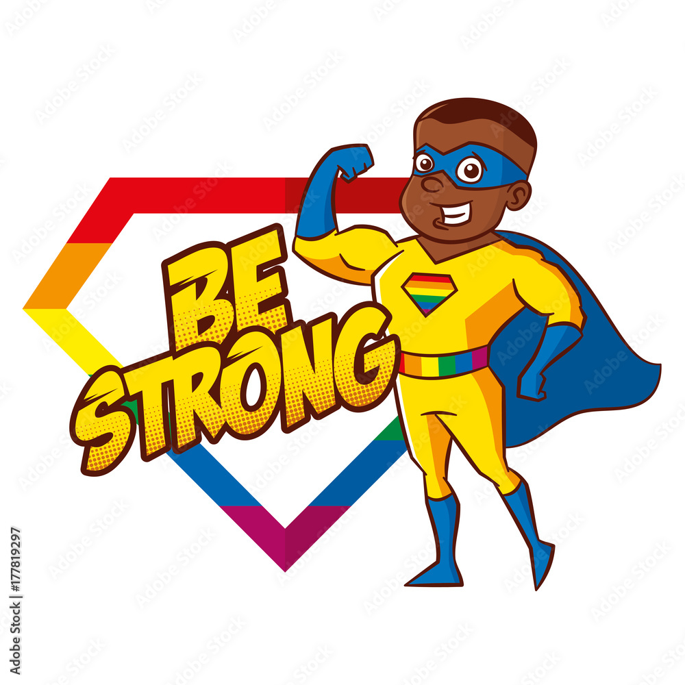 LGBT Superhero Cartoon character LGBT Superhero Cartoon character