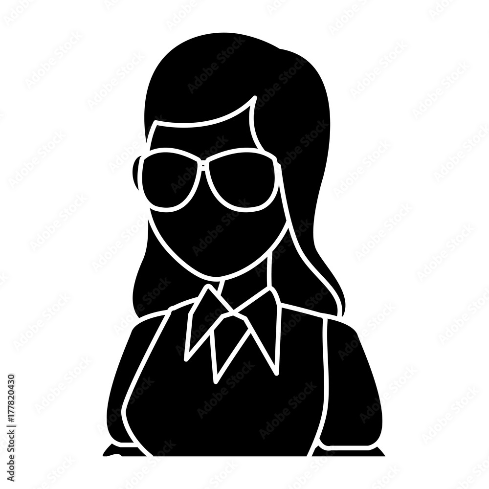School teacher cartoon icon vector illustration graphic design School teacher cartoon icon vector illustration graphic design