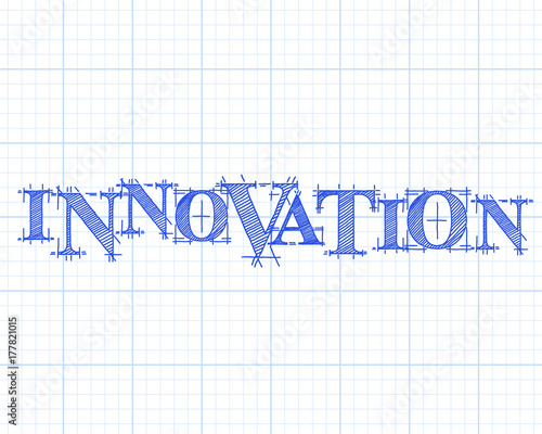 Innovation Word Graph Paper
