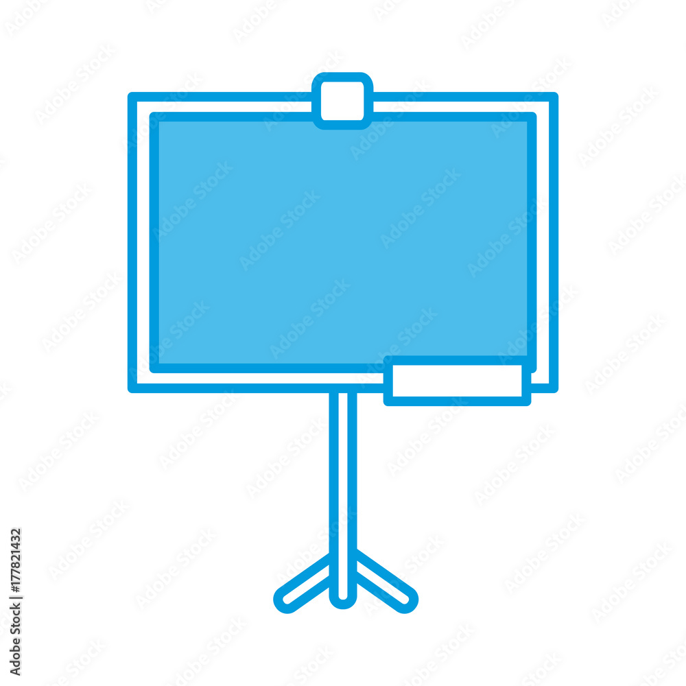 School blackboard isolated icon vector illustration graphic design School blackboard isolated icon vector illustration graphic design