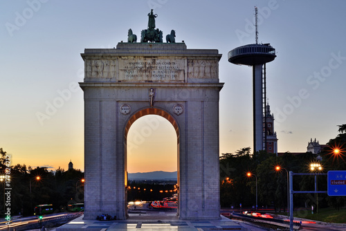 Victory Arch (Arco de la Victoria), Madrid, Spain #177824212