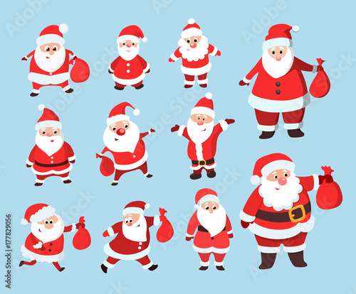 Santa Claus set.