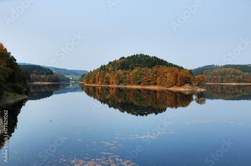 Herbst an Aggertalsperre - Genkeltal und Aggertal photo