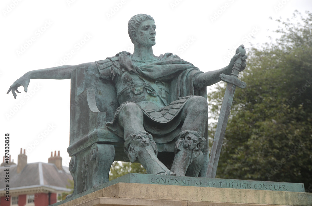 Constantine the Great Statue in York