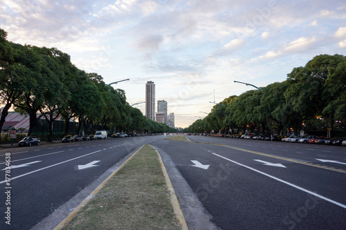 Strasse in Buenos Aires