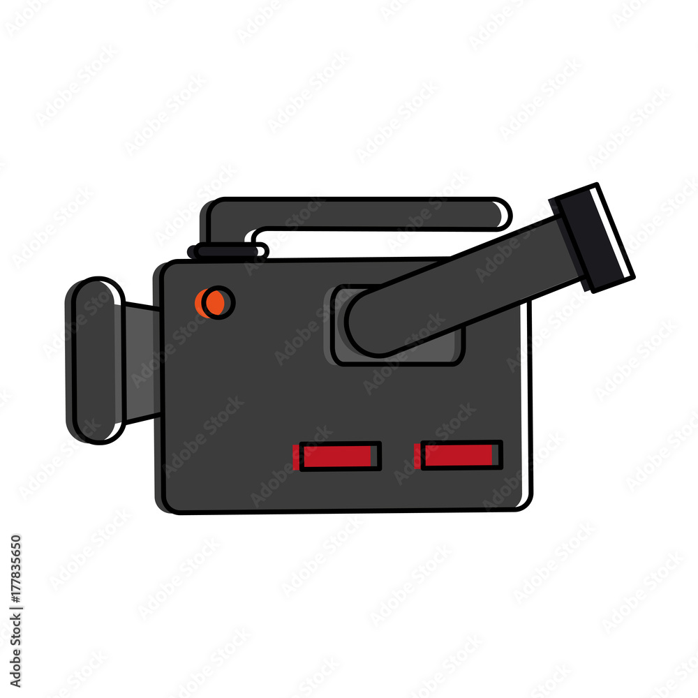 video camera sideview icon image vector illustration design video camera sideview icon image vector illustration design
