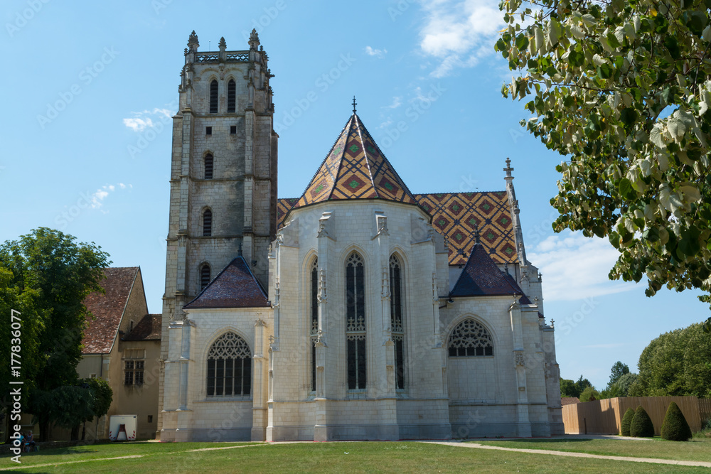 Royal abbey Brou in Bourg-en-Bresse, France Royal abbey Brou in Bourg-en-Bresse, France
