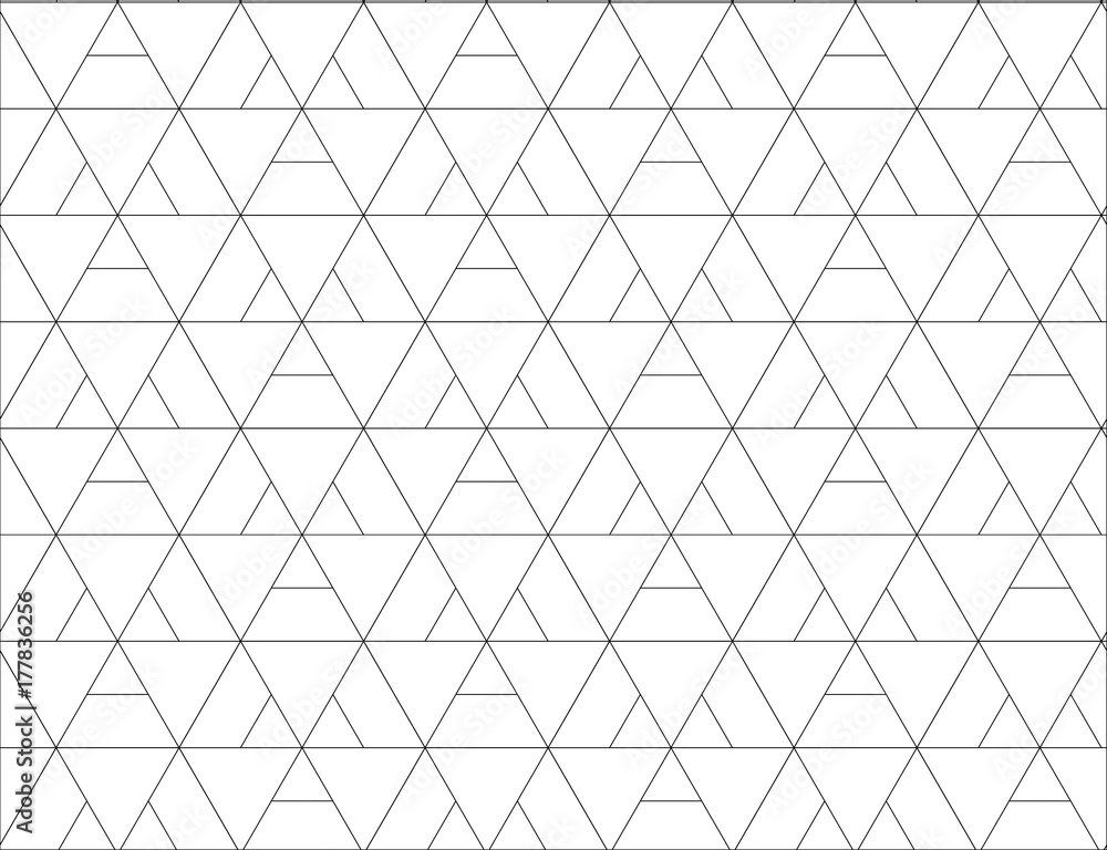 TRIANGLE SEAMLESS VECTOR PATTERN. TAPERING GEOMETRIC MONOCHROME BACKGROUND. WEB GRID LINES TEXTURE TRIANGLE SEAMLESS VECTOR PATTERN. TAPERING GEOMETRIC MONOCHROME BACKGROUND. WEB GRID LINES TEXTURE