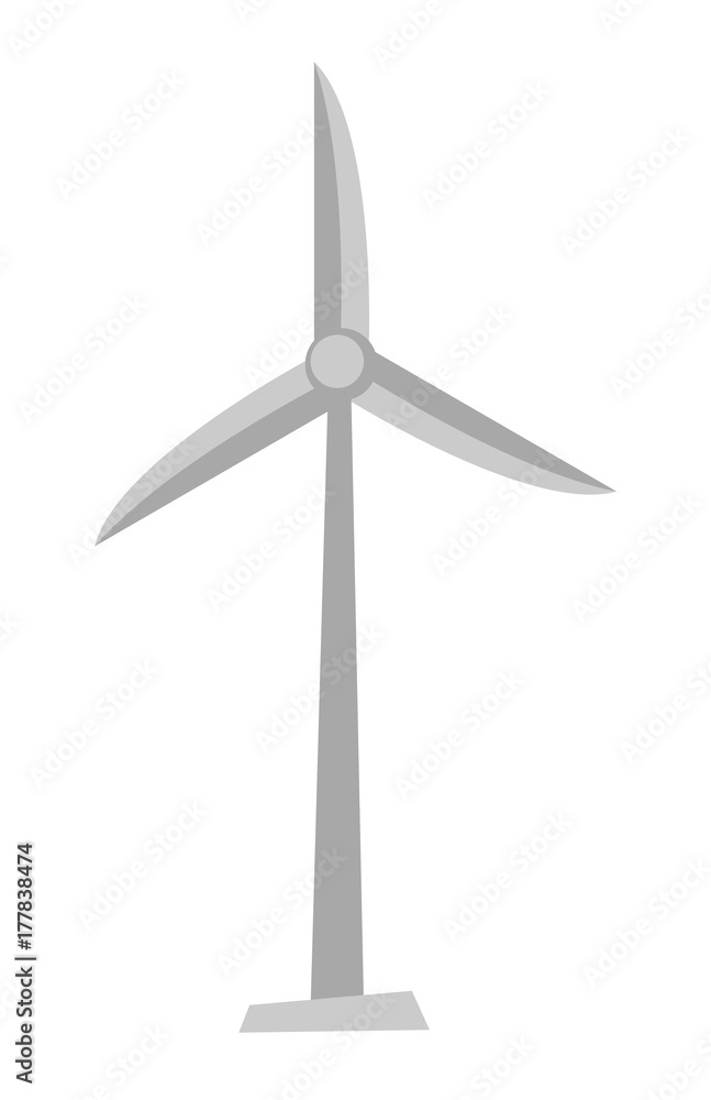 Wind turbine producing alternative energy Wind turbine producing alternative energy