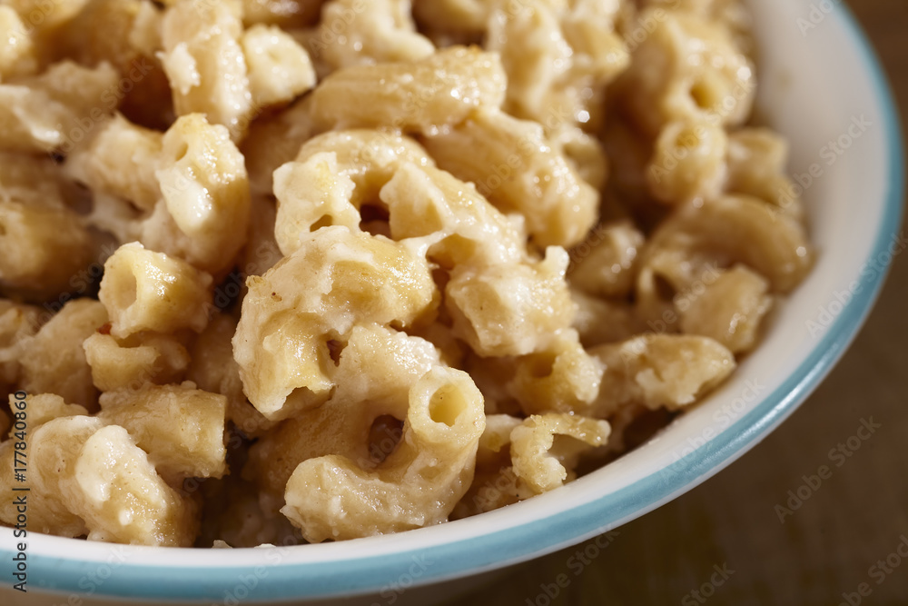 Macaroni and cheese made with whole wheat pasta