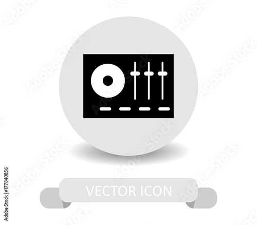 dj disk icon