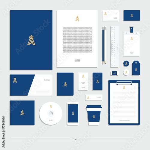 Corporate identity, stationery set, sign, symbol, icon.