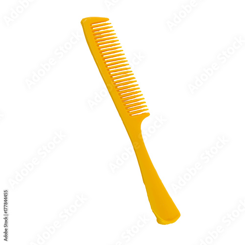 The comb is a device for combing the hair. The comb consists of knobs and denticles. Hairdressers use a variety of combs.Barbershop single icon in cartoon style vector symbol stock illustration web.